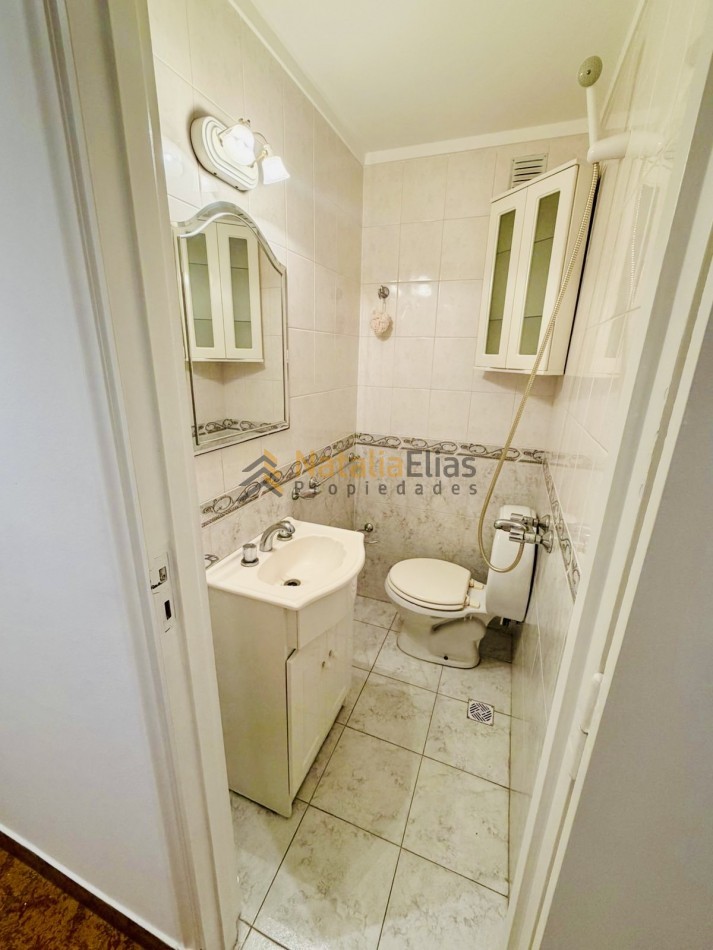 Alquiler 24 meses: departamento 3 ambientes con dependencia en Centro de Mar del Plata