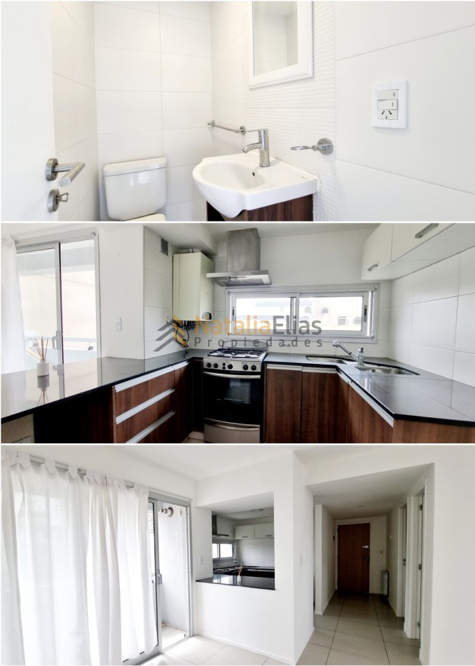 Alquiler 24 meses semipiso 2 ambientes con cochera y baulera