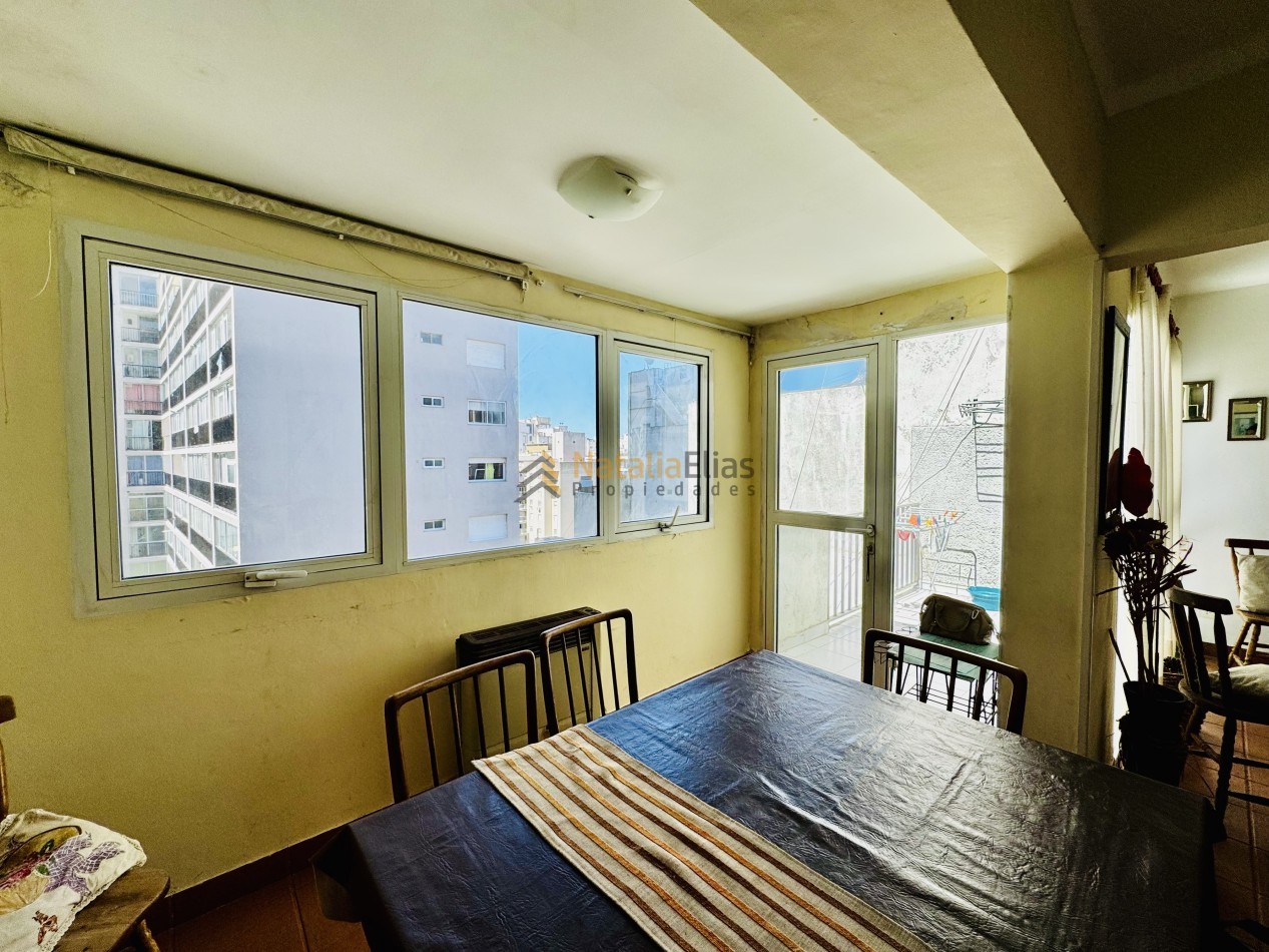 Departamento 3 ambientes al frente con dependencia 