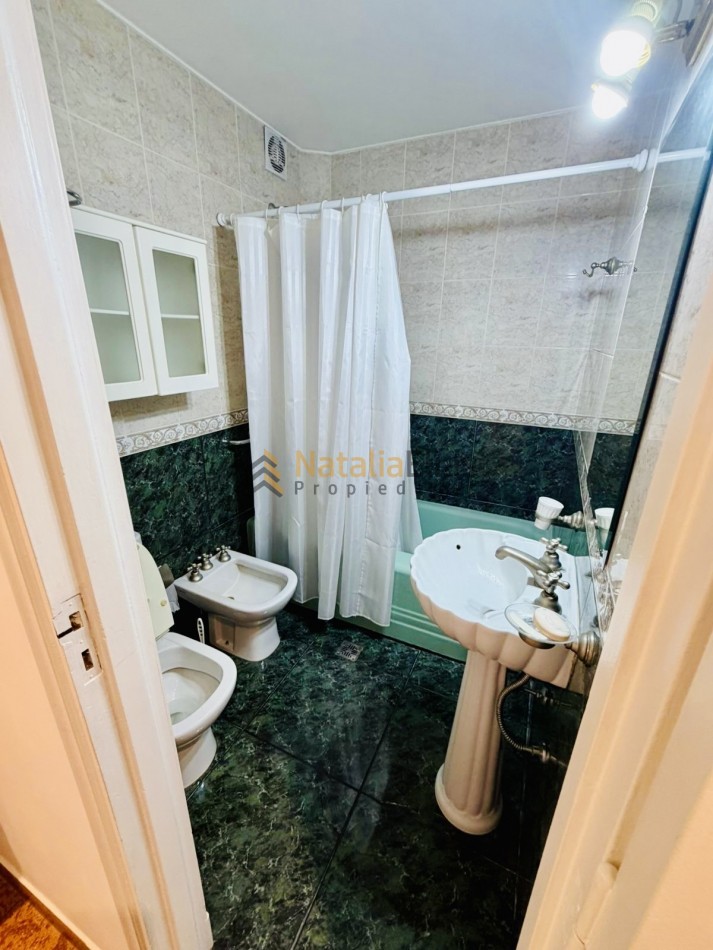 Alquiler 24 meses: departamento 3 ambientes con dependencia en Centro de Mar del Plata