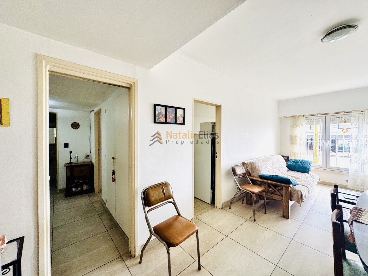 Departamento 2 ambientes y medio con cochera y baulera VISTA AL MAR 