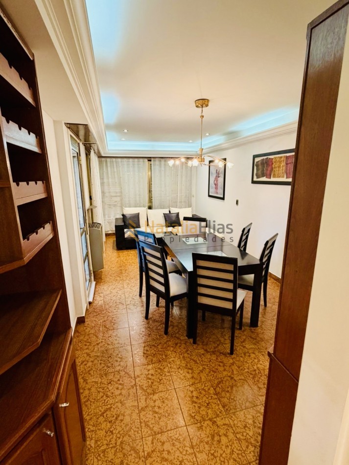 Alquiler 24 meses: departamento 3 ambientes con dependencia en Centro de Mar del Plata