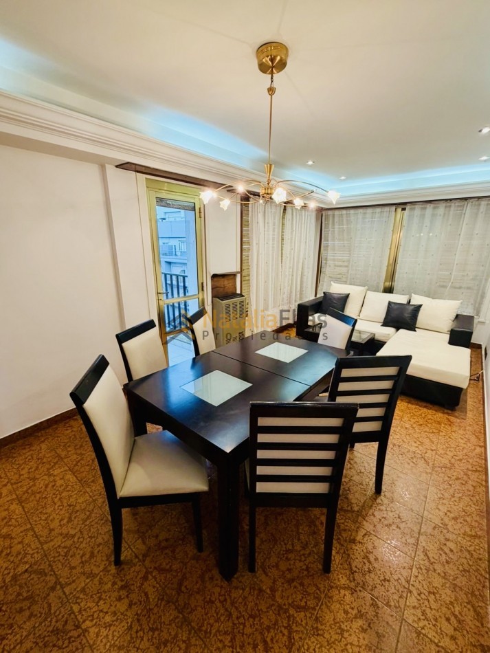 Alquiler 24 meses: departamento 3 ambientes con dependencia en Centro de Mar del Plata