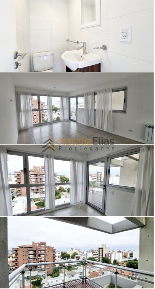 Alquiler 24 meses semipiso 2 ambientes con cochera y baulera