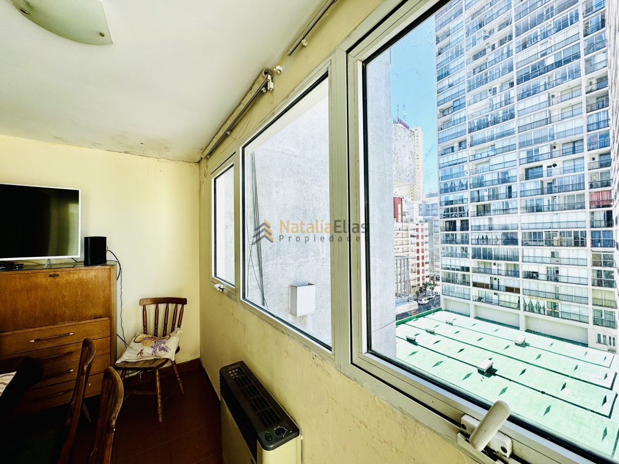 Departamento 3 ambientes al frente con dependencia 