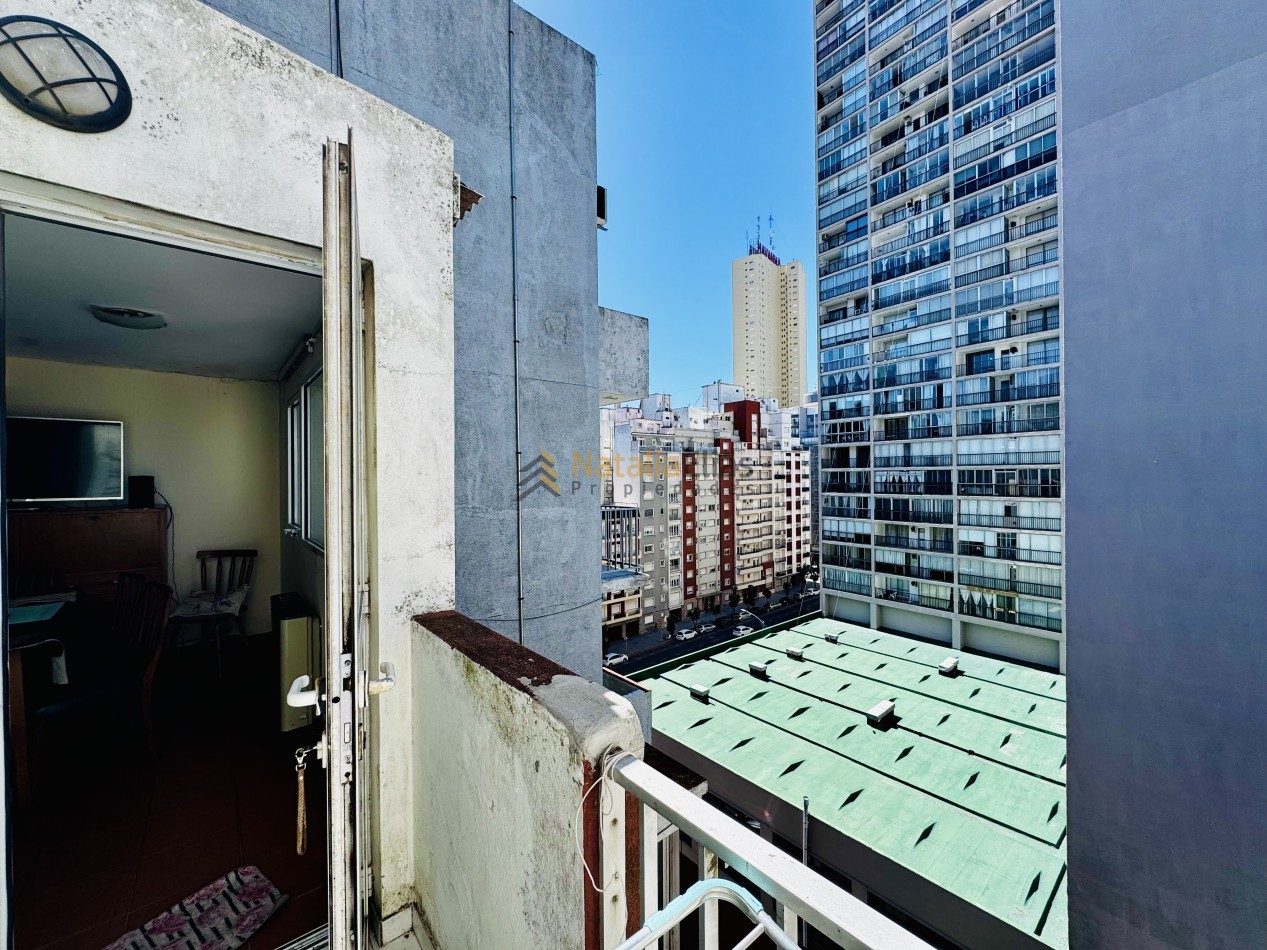 Departamento 3 ambientes al frente con dependencia 