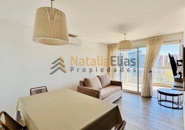 Departamento 2 ambientes al frente en Pinamar 